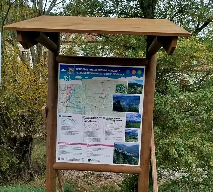 Nuevos senderos y gestión de acceso al área de autocaravanas