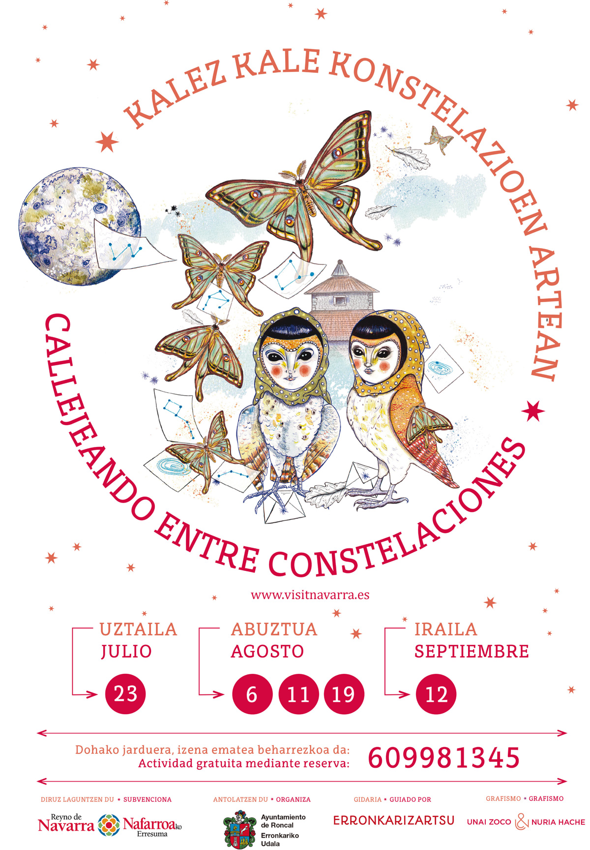 Cartel de Callejeando entre constelaciones